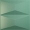 Ekena Millwork 19 5/8in. W x 19 5/8in. H Aberdeen EnduraWall Decorative 3D Wall Panel Covers 2.67 Sq. Ft. WP20X20ABFSM - alternate 1